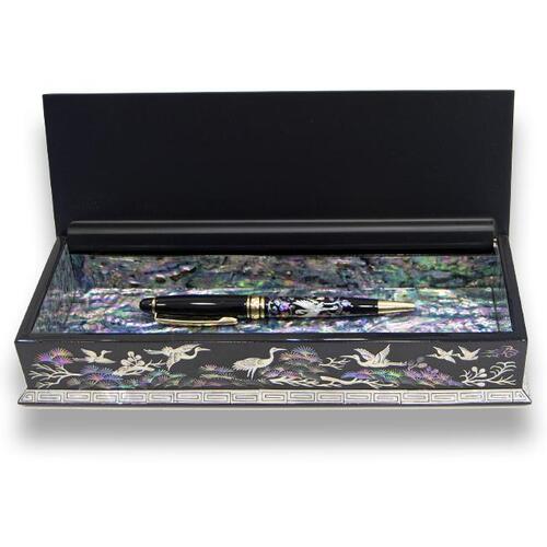 Najeon Chilgi Mother of Pearl Pen & Pencil Holder - OF0043