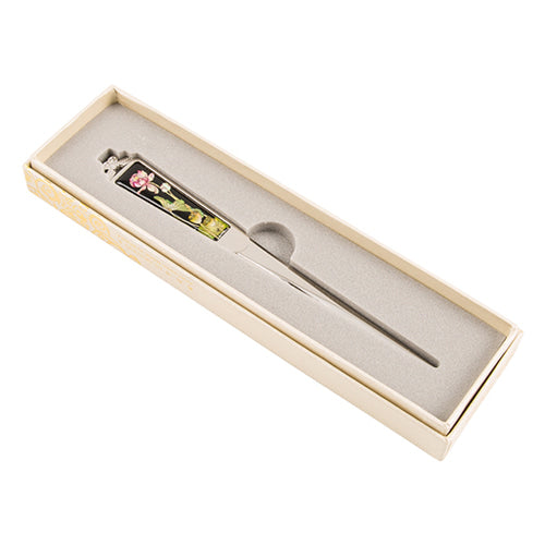 Najeon Chilgi Mother of Pearl Ballpen & Letter Opener — Lotus - OF0066