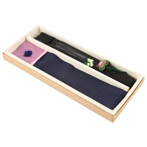 Silk & Ramie Hand Fan - FN0049