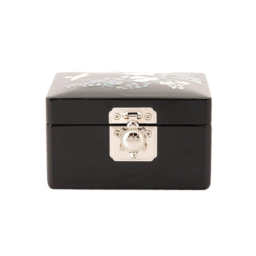 Plum Blossom - Glossy Turtle Jewelry Box