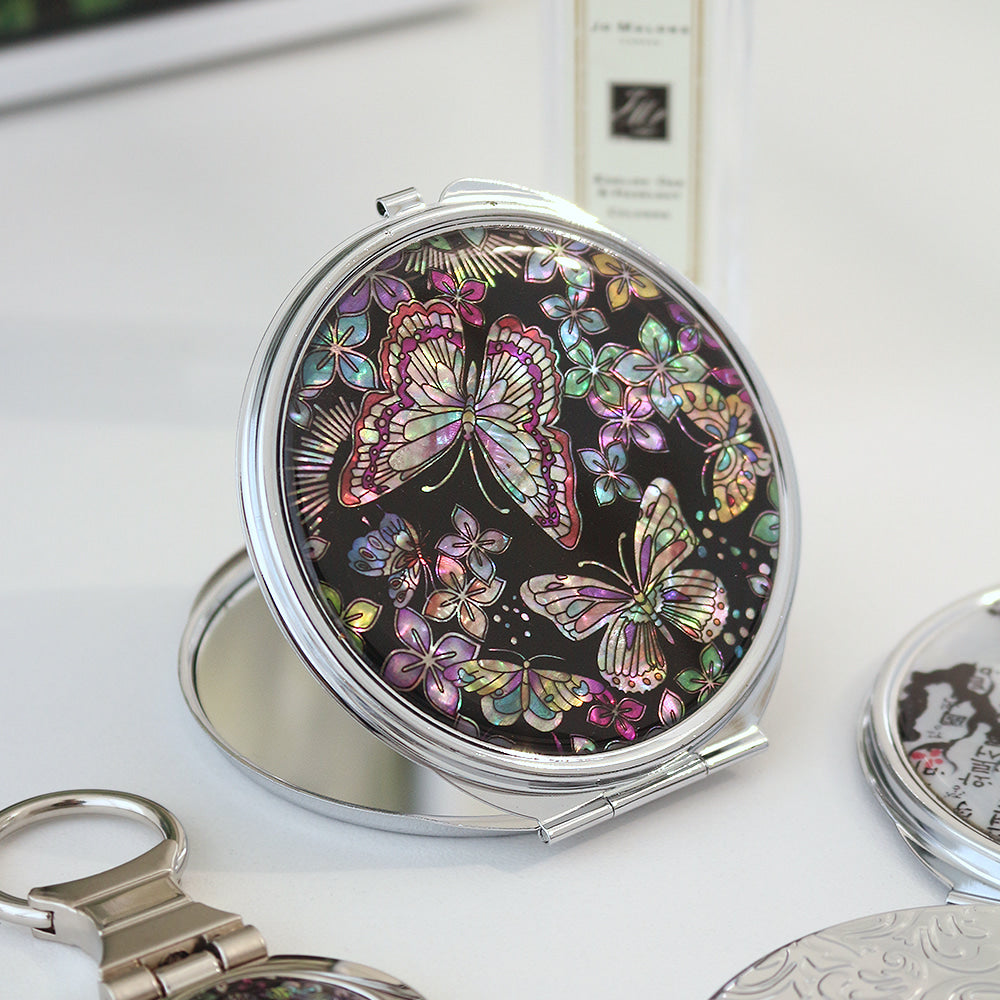 2-Piece Set: Najeon Hand Mirror Keyring M