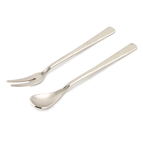 Spoon & Chopstick Set (Silver) - LV0080