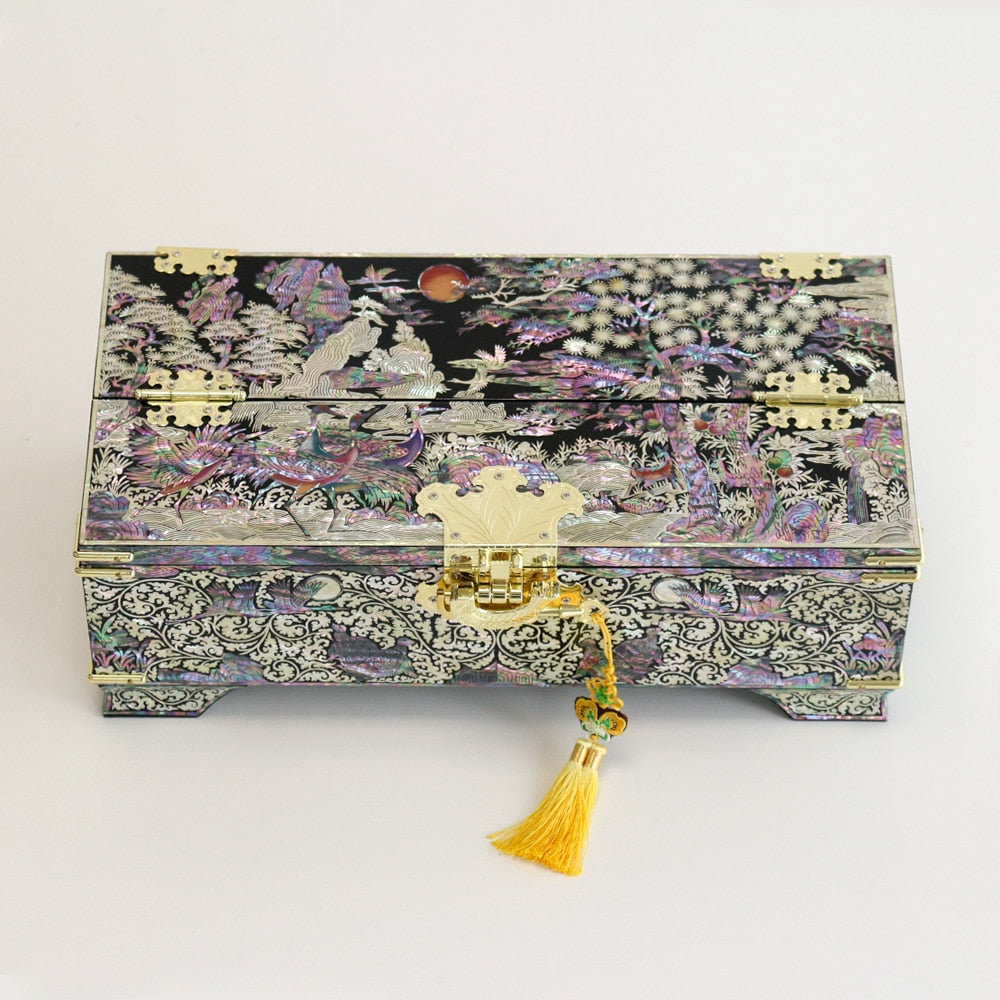 Masterpiece Najeonchilgi Yedan Money Chest Saju Jewelry Box (by Jang Tae-bok)