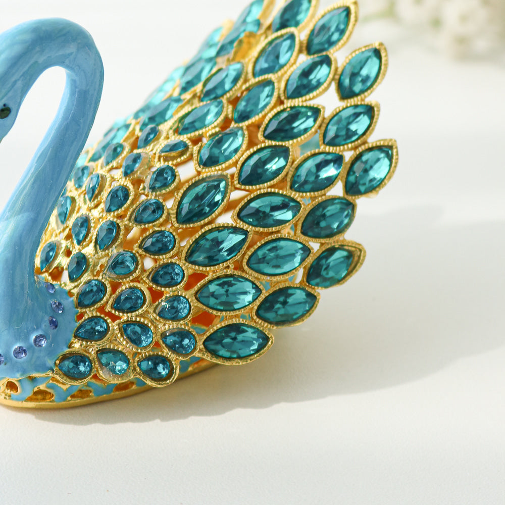 Peacock Jewelry Box (p)