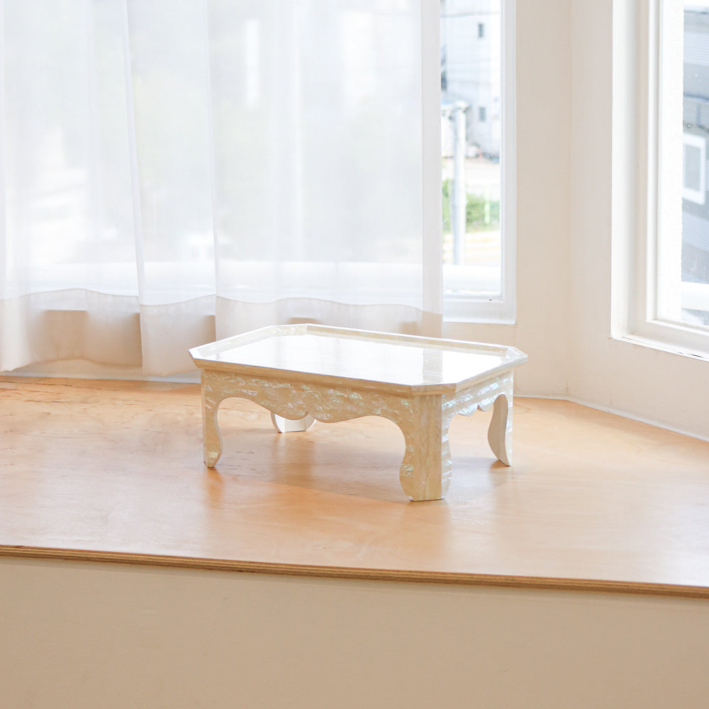 Najeonchilgi Rectangular Mini Lacquer Table, 36 cm