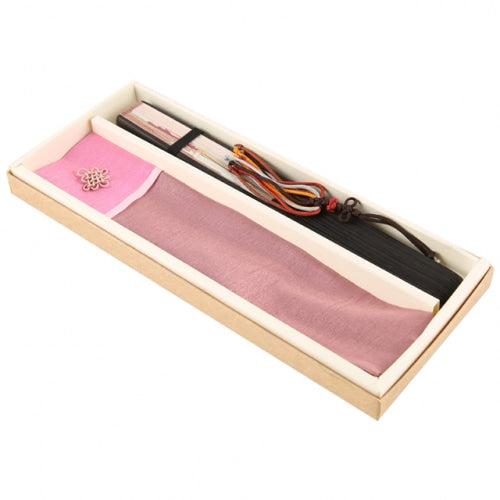 Silk & Ramie Hand Fan - FN0041