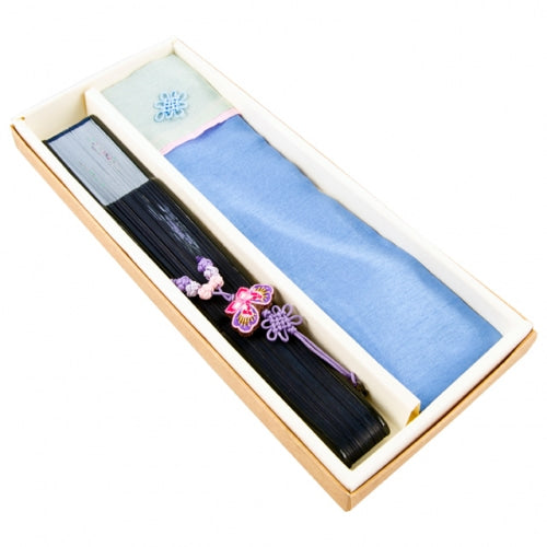 Silk & Ramie Hand Fan - FN0068