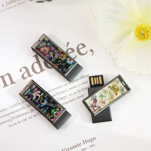 (Handcrafted) Najeon High Capacity Swivel USB Drive 8GB