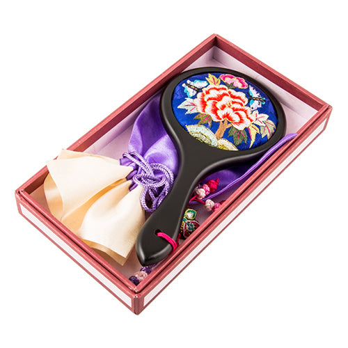 Najeon Chilgi Hand Mirror & Medicine Case (Blue) - LV0021