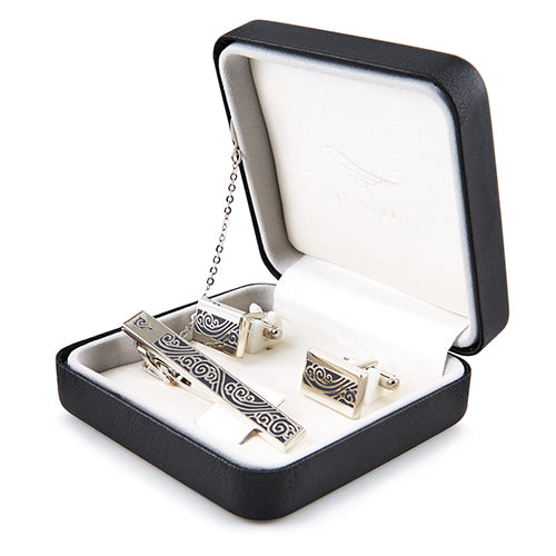 Tie Pin, Cufflinks & Brooch — Cloud - LV0155