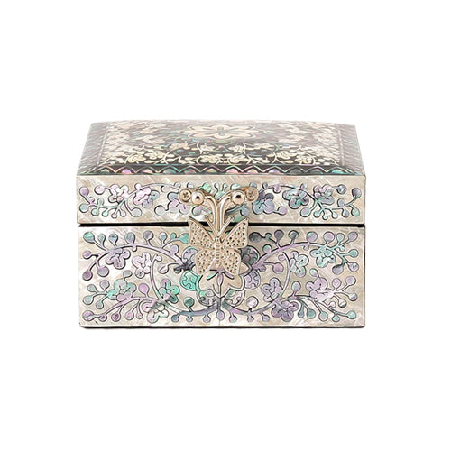 Bosang Vine Pattern 1-Tier Jewelry Box