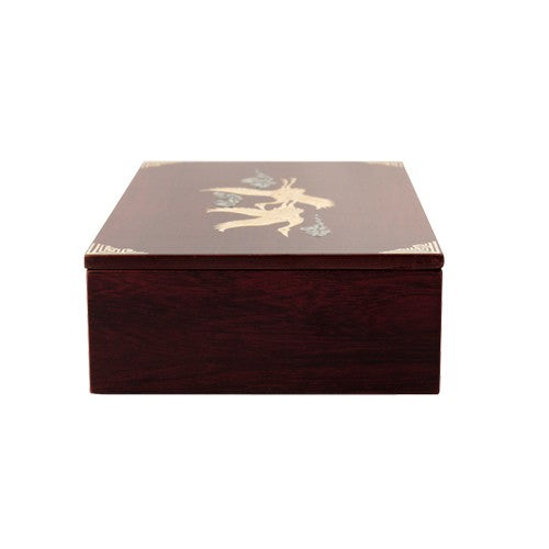 Najeon Chilgi Mother of Pearl Document & Memo Box — Cloud - OF0225