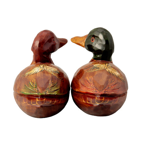 Medium Wooden Mandarin Duck - DE0145