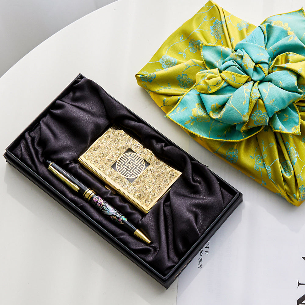 Najeon Chilgi Mother of Pearl Ballpen & Letter Opener (Gold) - OF0075