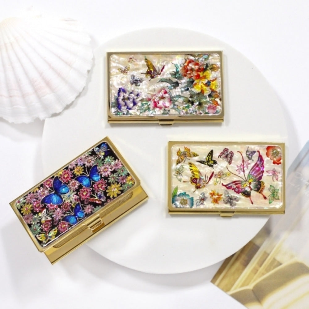 Premium Najeon Gold Business Card Case