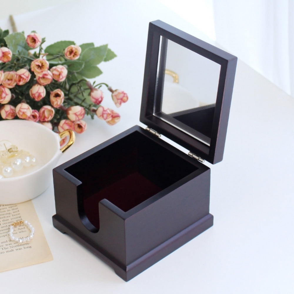 Najeon Mini Vanity Mirror Box (Pine & Crane)