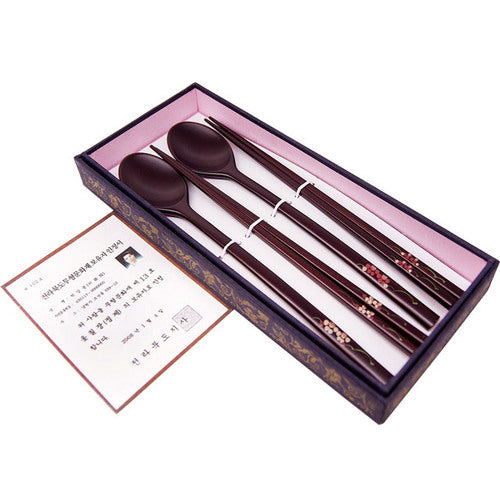 Spoon & Chopstick Set — Dragon - LV0100