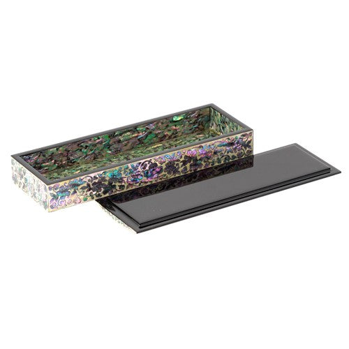 Najeon Chilgi Mother of Pearl Pen & Pencil Holder — Mandarin Duck - OF0057