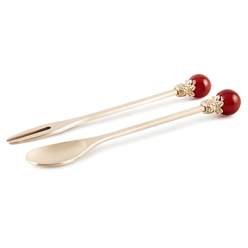 Spoon & Chopstick Set (Purple) - LV0098
