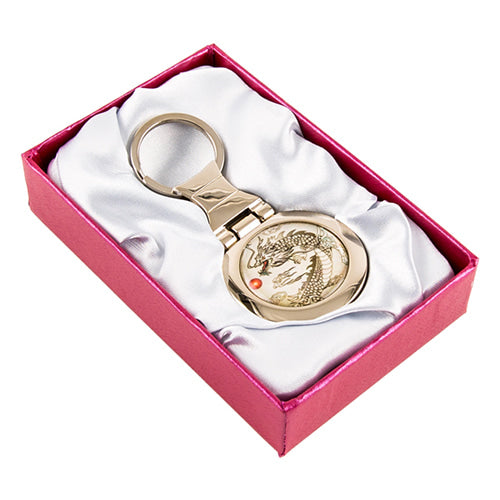 Keyring, Magnet & Hair Tie — Dragon - LV0243