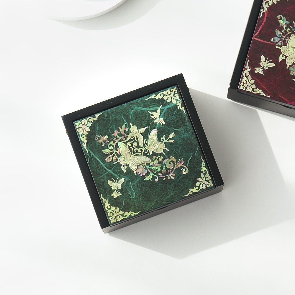 Najeonchilgi Hanji Mini Mother of Pearl Jewelry Box