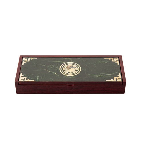 Najeon Chilgi Mother of Pearl Pen & Pencil Holder (Green) - OF0030