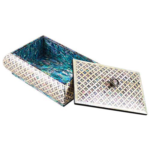 Najeon Chilgi Mother of Pearl Business Card Holder — Chilbomun by Park In-ho - OF0008