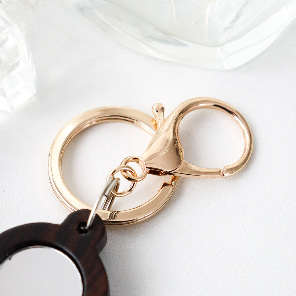 Mother of Pearl Keyring &