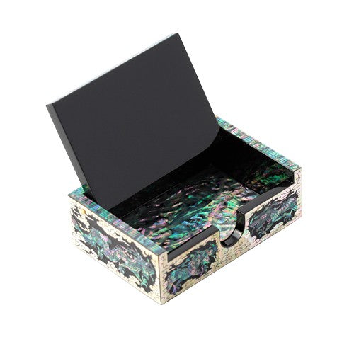Najeon Chilgi Mother of Pearl Business Card Holder — Pine & Crane by 오명호 - OF0014