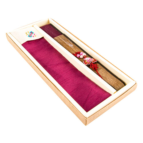 Silk & Ramie Hand Fan - FN0025