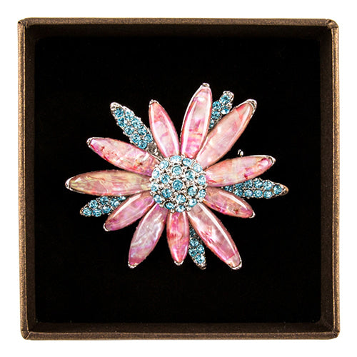 Tie Pin, Cufflinks & Brooch (Pink) - LV0149