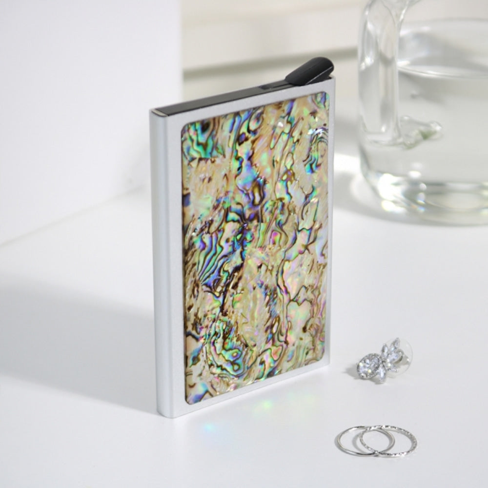 Najeon Marbled Pattern Card Case M