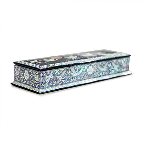Najeon Chilgi Mother of Pearl Pen & Pencil Holder — Sipjangsaeng - OF0026