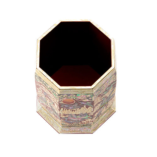 Najeon Chilgi Mother of Pearl Pen & Pencil Holder — Sipjangsaeng - OF0049
