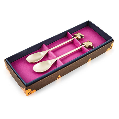 Spoon & Chopstick Set — Tortoise - LV0092