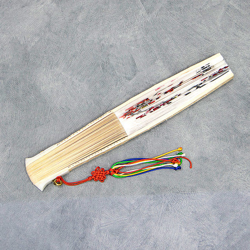 Hanji Traditional Fan — Plum Blossom - FN0085