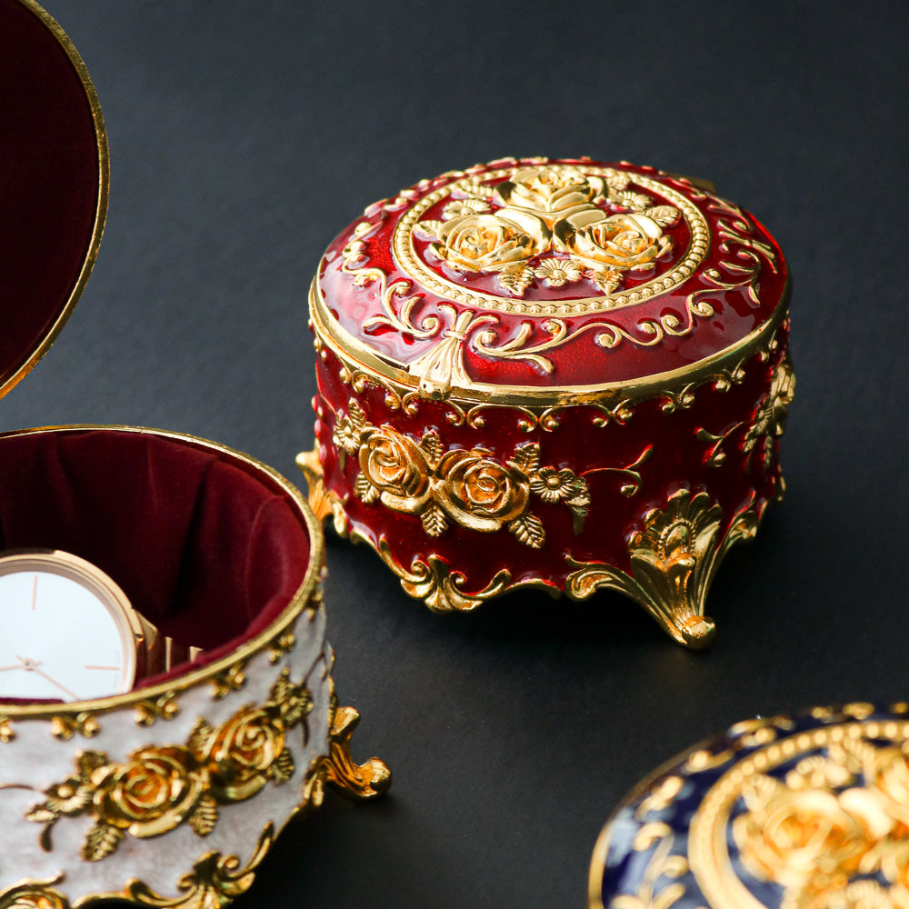 Mini Case Round Jewelry Box (P)