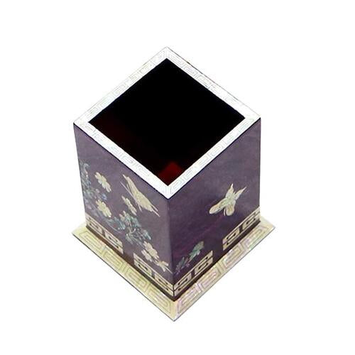 Najeon Chilgi Mother of Pearl Pen & Pencil Holder (Purple) - OF0039