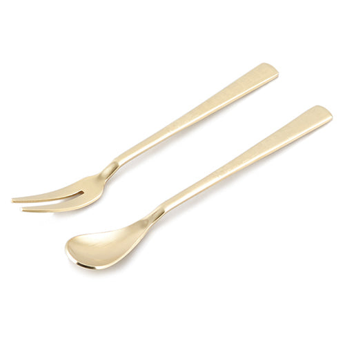 Spoon & Chopstick Set (Gold) - LV0081
