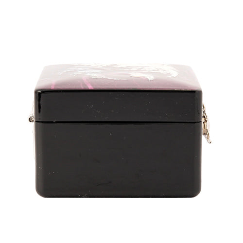 Purple Plum Blossom - Hanji Turtle Jewelry Box