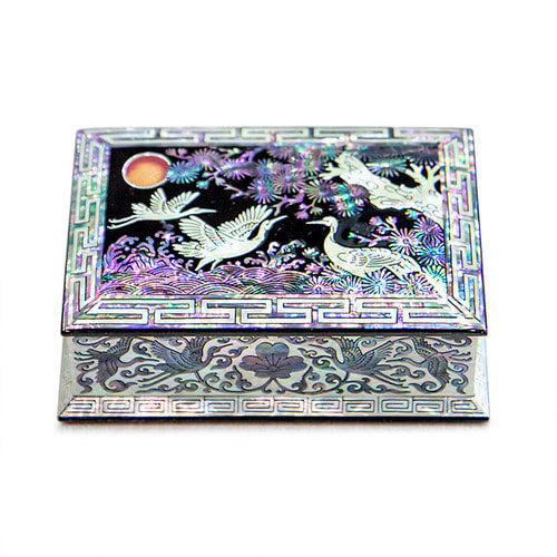 Najeon Chilgi Mother of Pearl Business Card Holder — Sipjangsaeng - OF0012