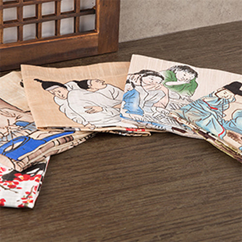 Pouch, Pencil Case & Handkerchief — Plum Blossom - LV0198
