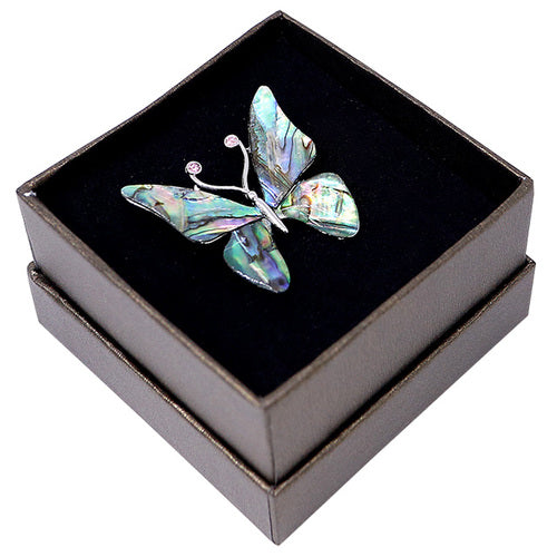 Tie Pin, Cufflinks & Brooch — Butterfly (Green) - LV0148