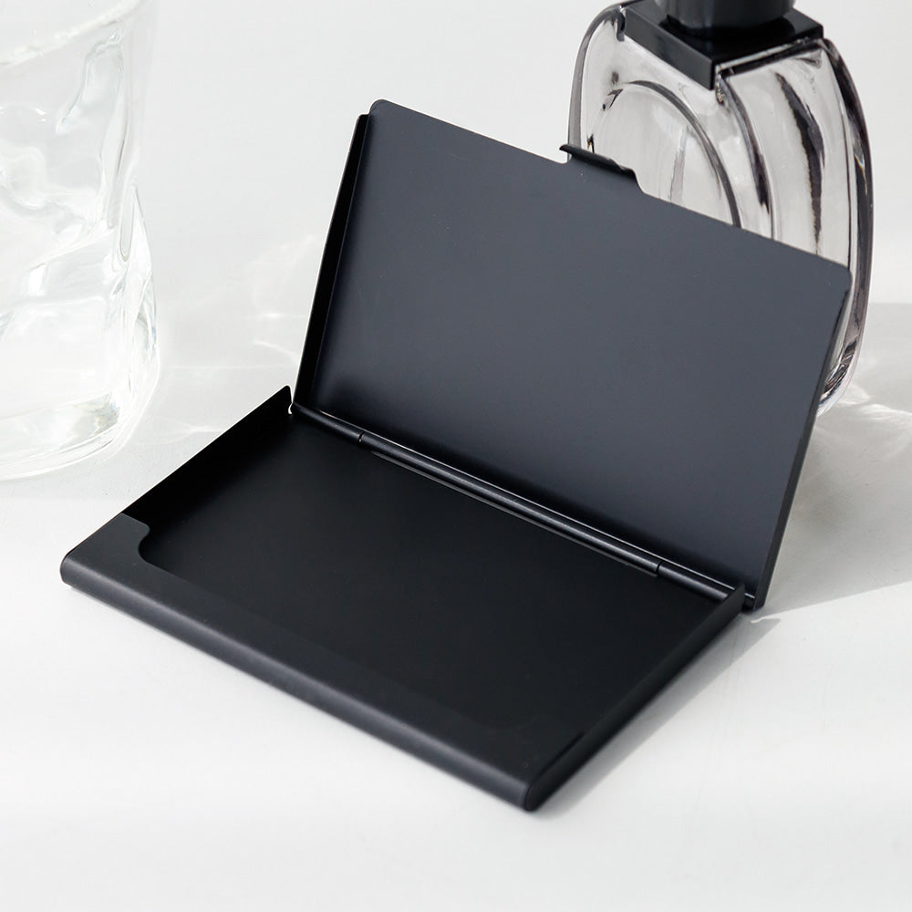 Premium Najeon Black Business Card Case