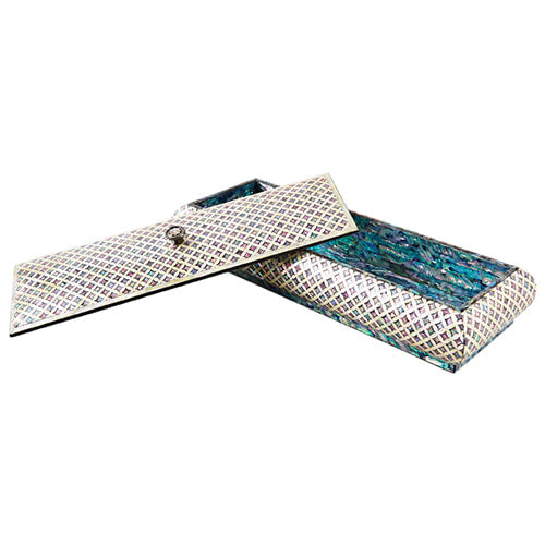 Najeon Chilgi Mother of Pearl Pen & Pencil Holder — Chilbomun by Park In-ho - OF0025