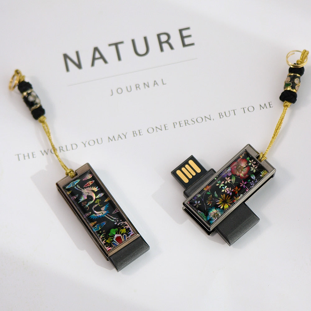 (Handcrafted) Najeon High Capacity Swivel USB Drive 16GB