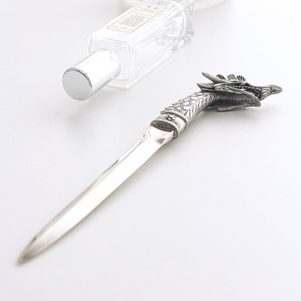 Premium Dragon Head Letter Opener (Pewter)