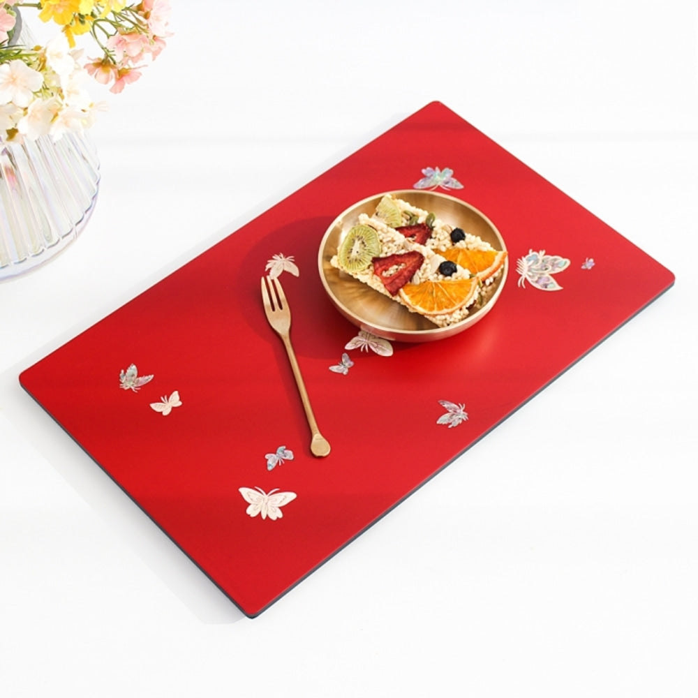 Najeonchilgi Mother of Pearl Butterfly Tray