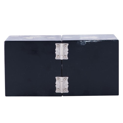 Hanji Butterfly Double LiddedJewelry Box (Purple) Medium