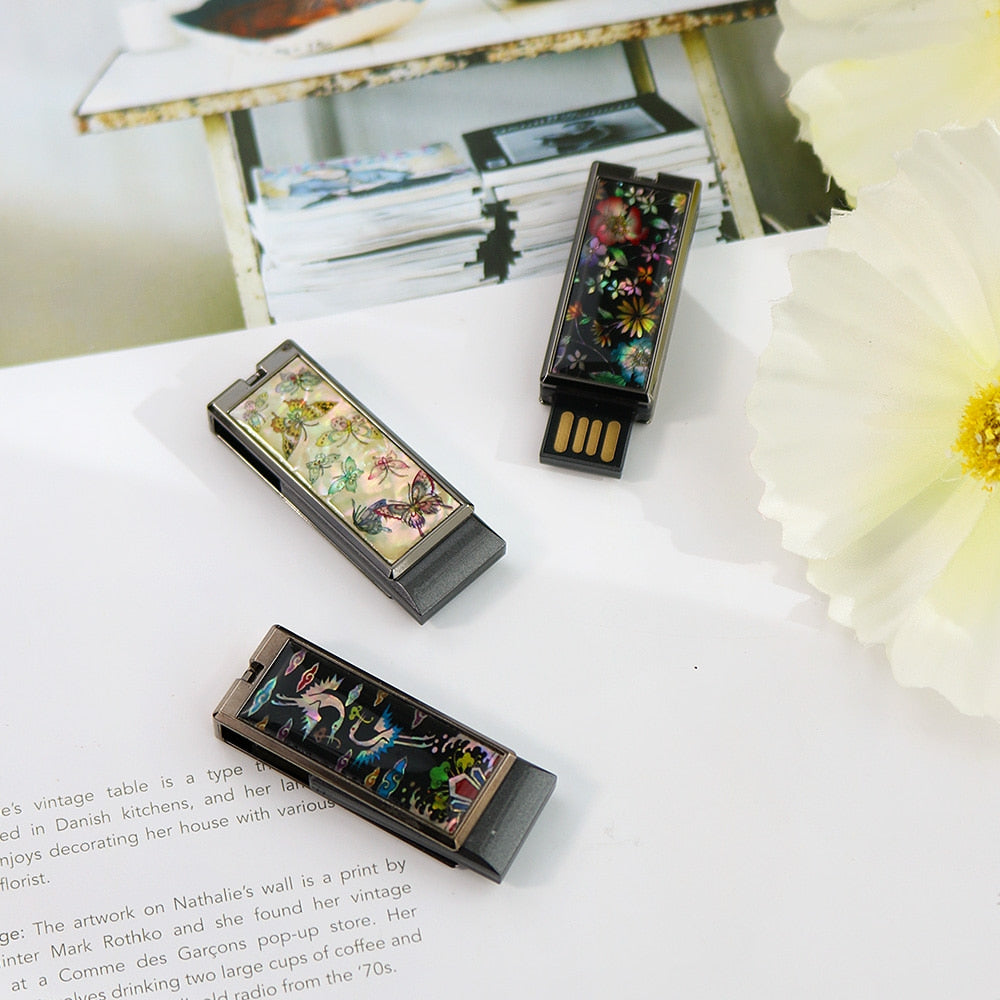 (Handcrafted) Najeon High Capacity Swivel USB Drive 8GB